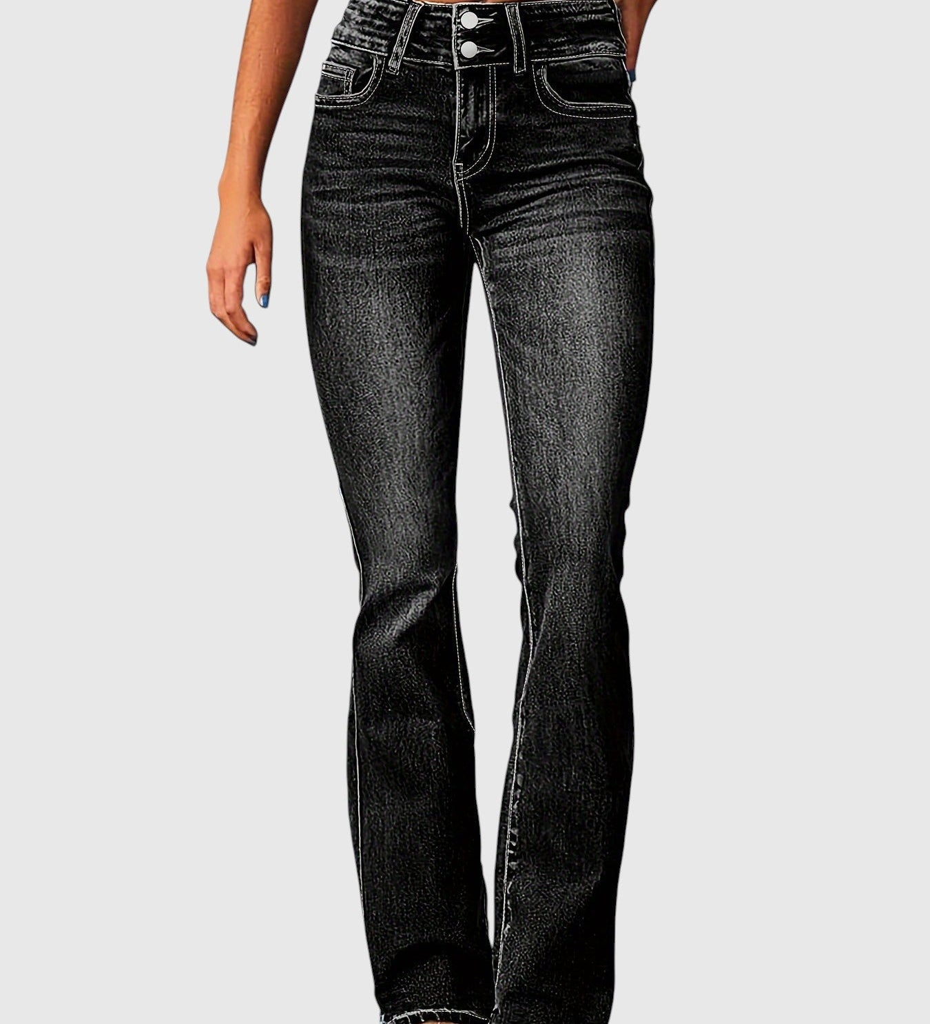 Marylène – Úzké džíny s vysokým pasem