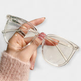 [KATEŘINA] - Čtvercové Brýle Proti Vyzařování Obrazovek Elegantní