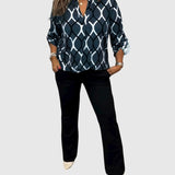 Noor – Halenka s grafickým potiskem