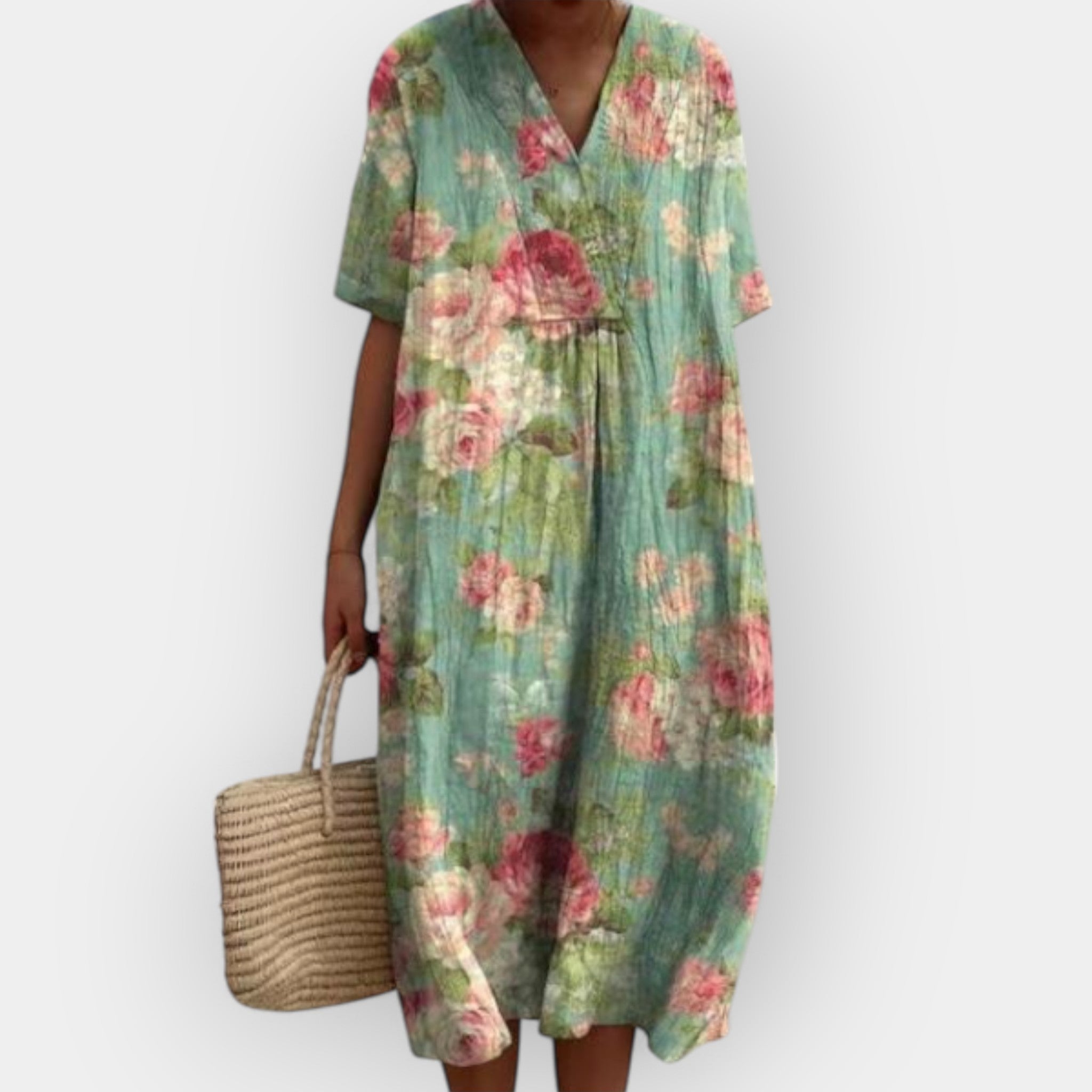 Květinové Šaty Pro Letní Dny Lehká Prodyšná Látka