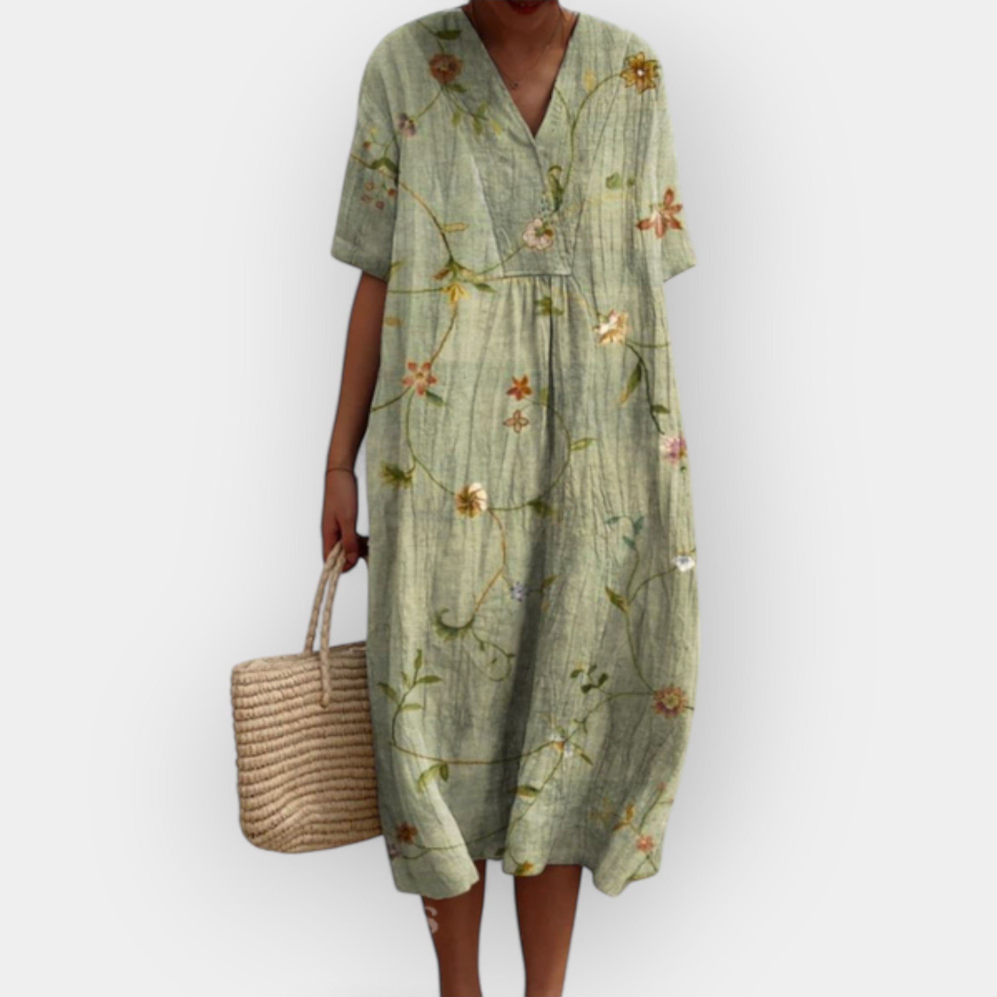 Květinové Šaty Pro Letní Dny Lehká Prodyšná Látka