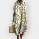 Květinové Šaty Pro Letní Dny Lehká Prodyšná Látka