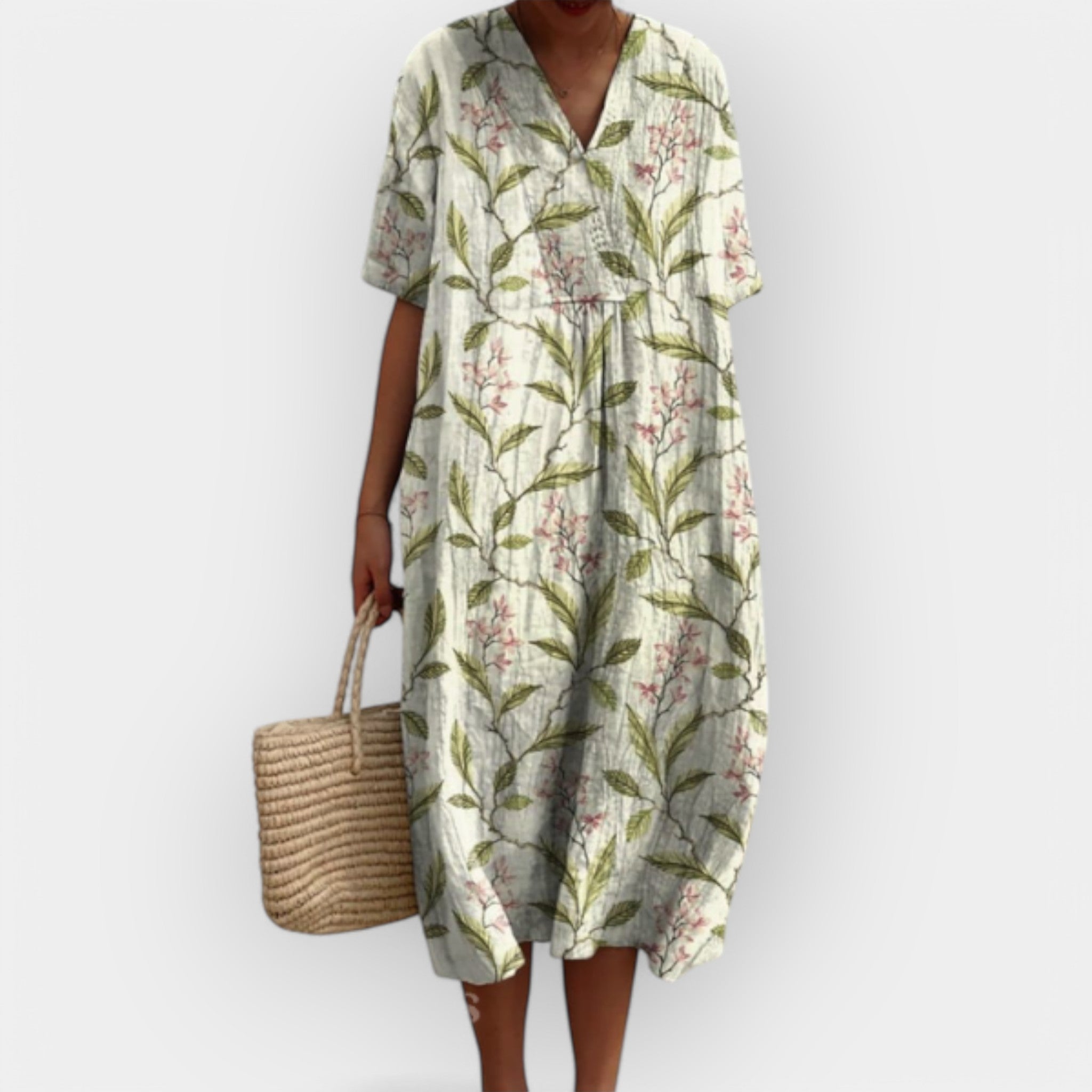 Květinové Šaty Pro Letní Dny Lehká Prodyšná Látka