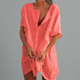 Organické Letní Šaty Z Bavlny A Lnu Pro Komfort A Vzdušnost