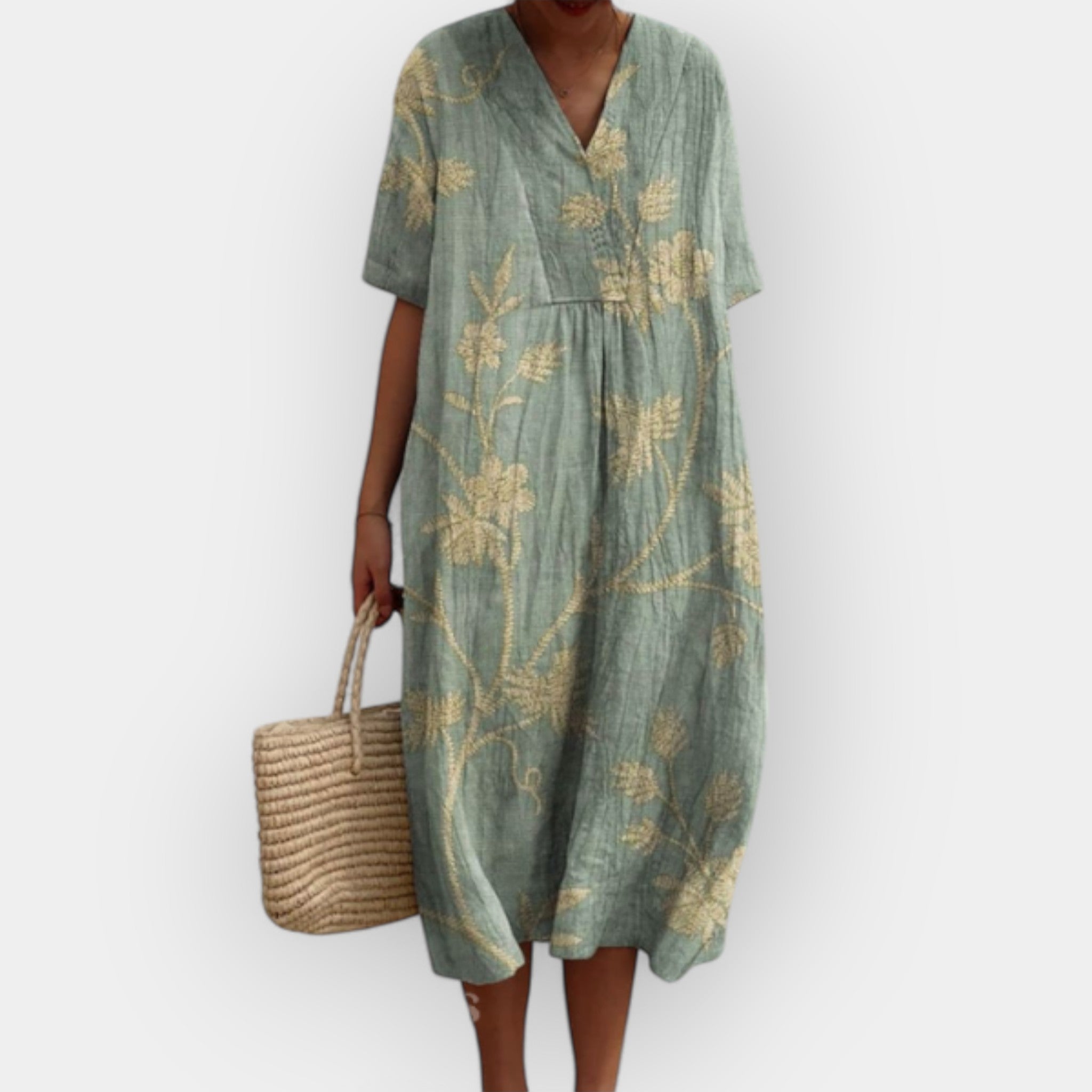 Květinové Šaty Pro Letní Dny Lehká Prodyšná Látka