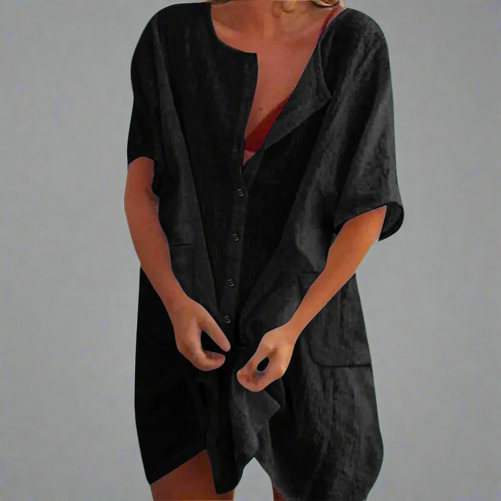 Organické Letní Šaty Z Bavlny A Lnu Pro Komfort A Vzdušnost