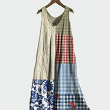 Kárované Šaty S Retro Vzorem Pro Denní Vzhled Elegantní