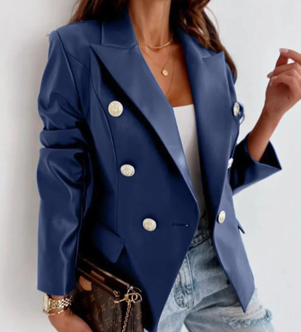 Alena - Kožená motorkářská bunda