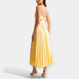 Maxi Šaty S Plisovaným Vzorem Elegantní Pohodlí Každý Den