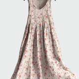 Květinové Midi Šaty S Pestrým Vzorem A Letní Eleganci