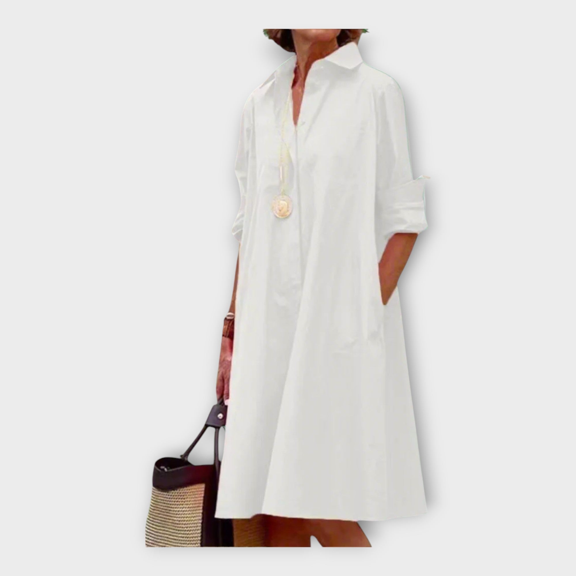 Ruční Šité Šaty Geometrickým Vzorem Ženského Stylu Luxusní