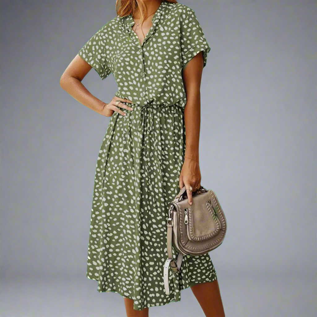 Šaty Filomena Letní Lehký Vzdušný Materiál pro Horké Dny