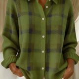 Anna™ | Měkký pletený svetr s kostkovaným vzorem