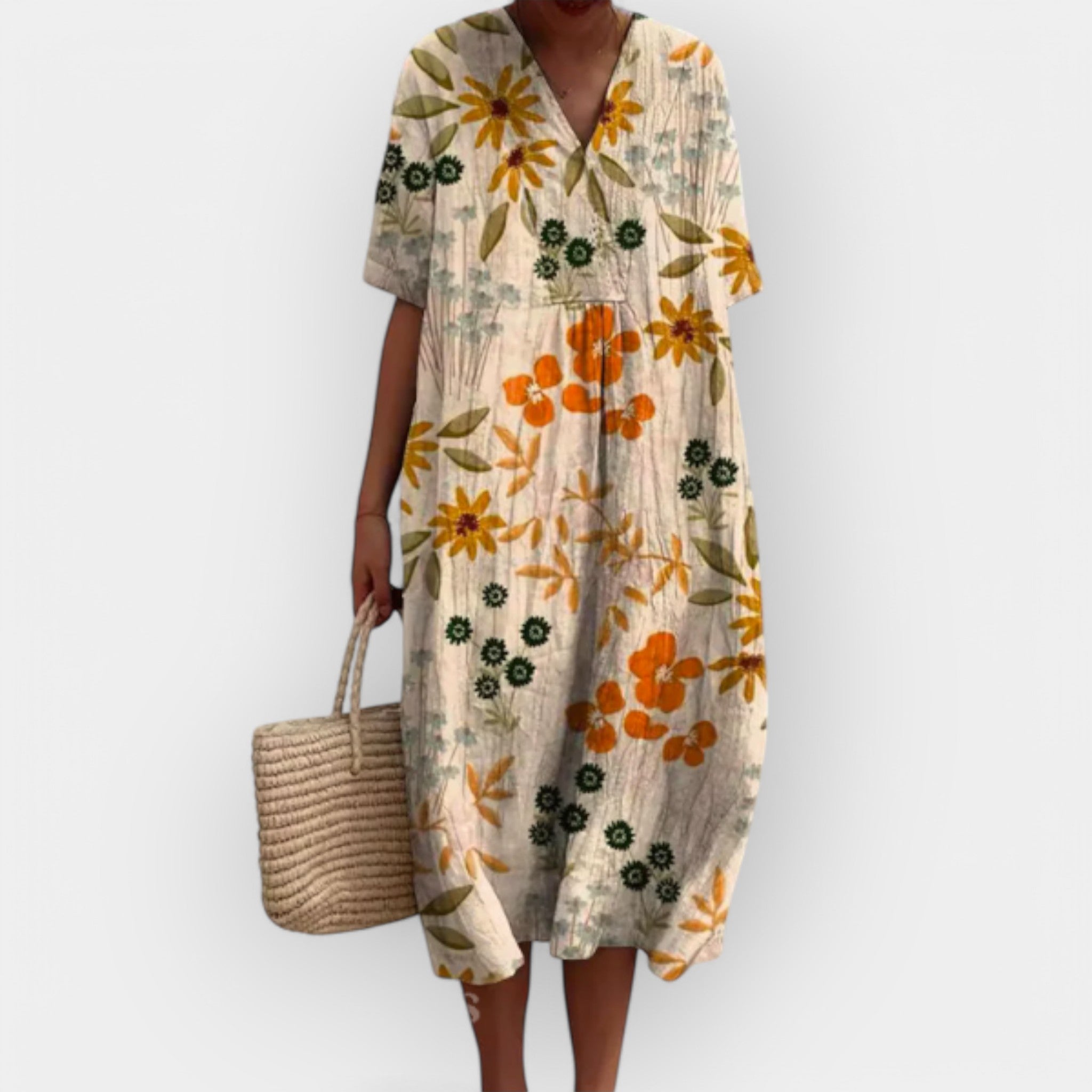 Květinové Šaty Pro Letní Dny Lehká Prodyšná Látka