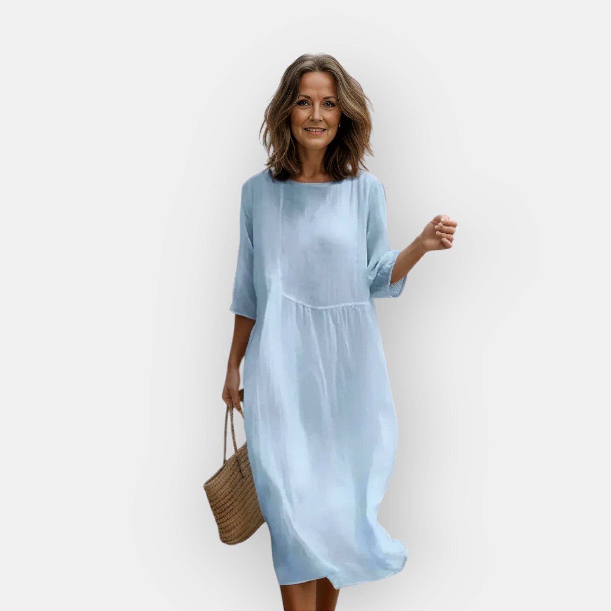 Šaty s Lichotivým Střihem pro Břicho a Pohodlí Elegantní