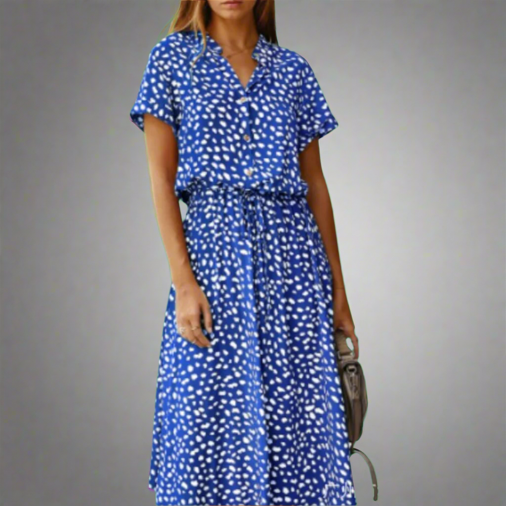 Šaty Filomena Letní Lehký Vzdušný Materiál pro Horké Dny