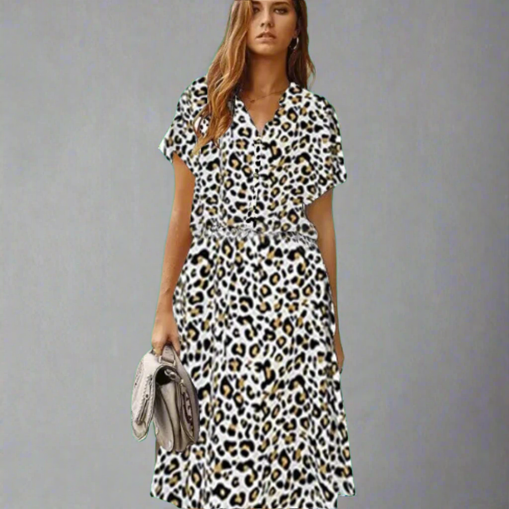 Šaty Filomena Letní Lehký Vzdušný Materiál pro Horké Dny