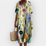 Květinové Šaty Pro Letní Dny Lehká Prodyšná Látka