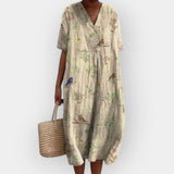 Květinové Šaty Pro Letní Dny Lehká Prodyšná Látka