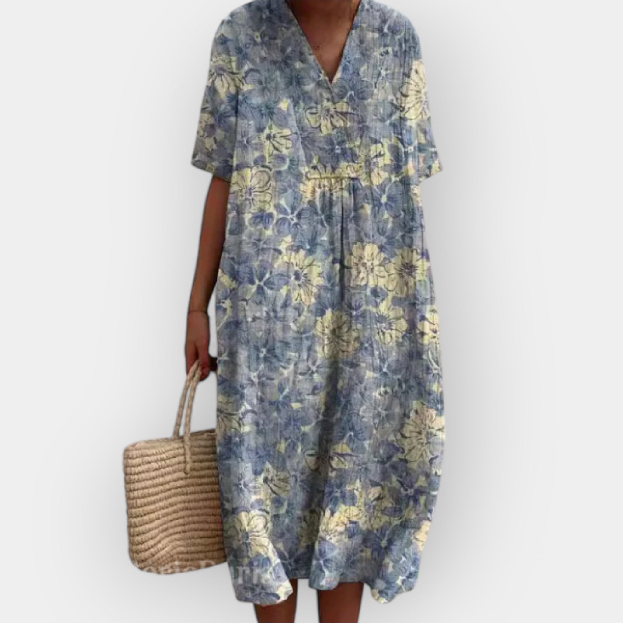 Květinové Šaty Pro Letní Dny Lehká Prodyšná Látka