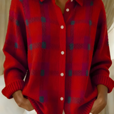 Anna™ | Měkký pletený svetr s kostkovaným vzorem