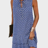 Minišaty S Vzorem A Detaily Vázání U Výstřihu Letní Pohodlí