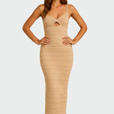 Bílé Elegantní Maxi Šaty S Lehkým Vzdušným vzhledem