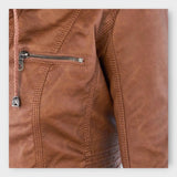 Fiammenta- Moderní kožená bunda