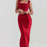 Ivelle Šaty Se Výrazným Střihem A Rozparekem Na Večer