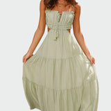 Šaty Lehká Elegance Romantický Střih Vzdušný Materiál