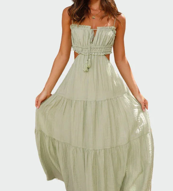 Šaty Lehká Elegance Romantický Střih Vzdušný Materiál