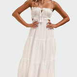 Šaty Lehká Elegance Romantický Střih Vzdušný Materiál