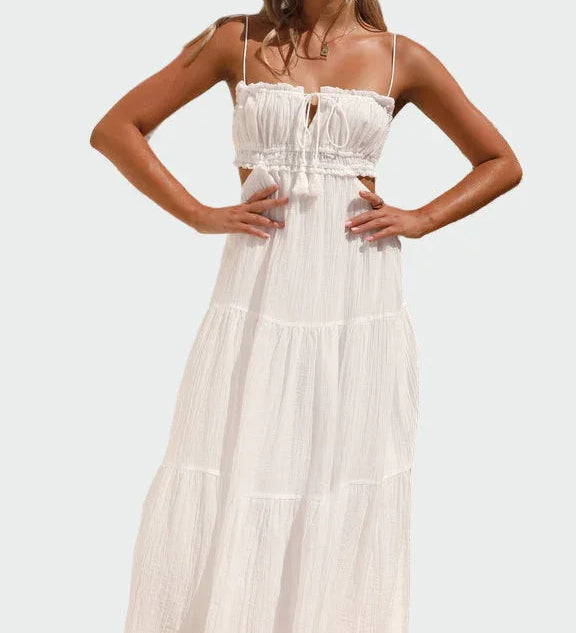 Šaty Lehká Elegance Romantický Střih Vzdušný Materiál