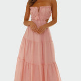 Šaty Lehká Elegance Romantický Střih Vzdušný Materiál