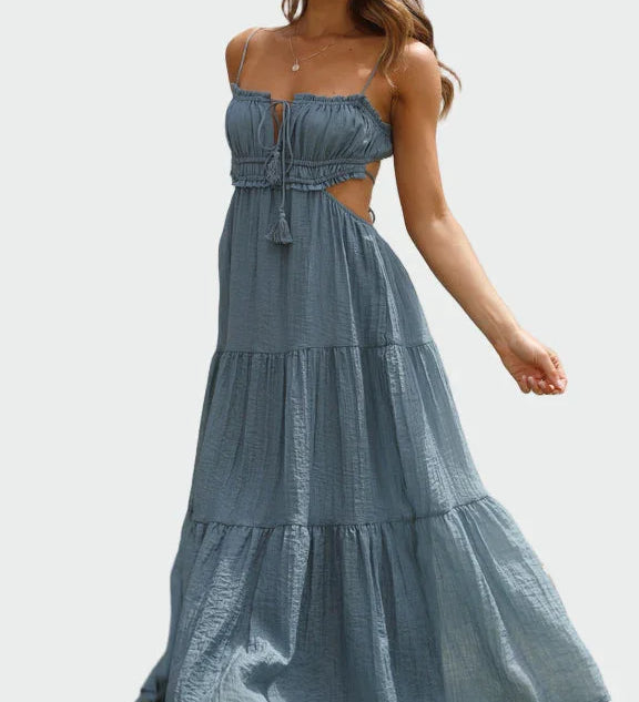 Šaty Lehká Elegance Romantický Střih Vzdušný Materiál