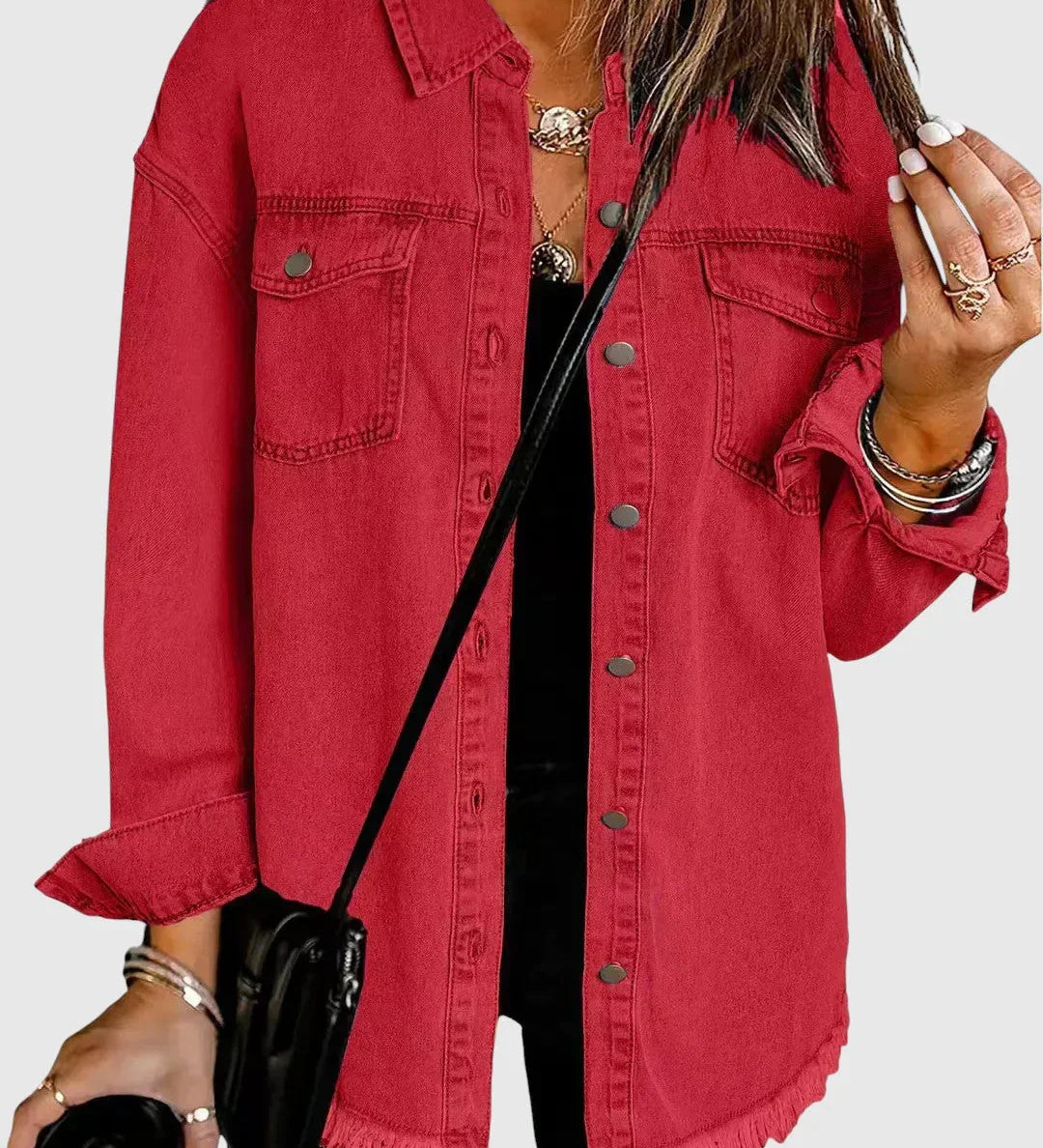 Roza – Dámská městská kožená bunda