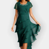 Vzdušné Šifónové Šaty Pro Elegantní Večerní Slavnost