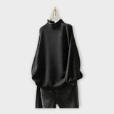 Pletený Svetr S Vysokým Límcem Pro Všestranné Nošení