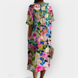 Květinové Šaty Pro Letní Dny Lehká Prodyšná Látka