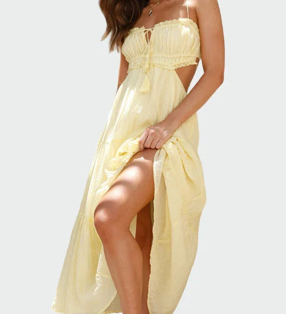 Šaty Lehká Elegance Romantický Střih Vzdušný Materiál