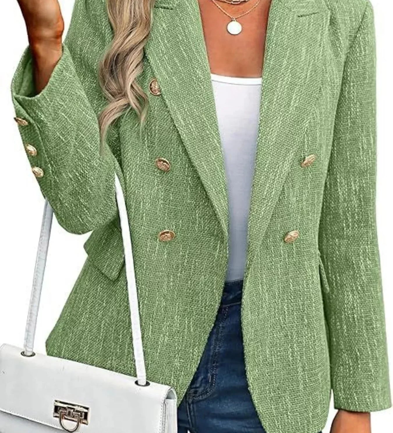 Amálie - Elegantní dvouřadový sako s klopami