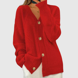 Éloise - Pohodlný kardigan s pleteným vzorem