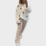 Kardigan S Volným Střihem A Diskrétním Vzorem Pro Příležitosti