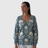 NOEMIE - Svetr s V-výstřihem