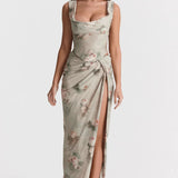 Ivelle Šaty Se Výrazným Střihem A Rozparekem Na Večer