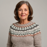 Bára | Pletený Svetr S Klasickým Vzorem Pro Elegantní Vzhled