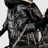 Nolwen – Elegantní dámský kabát s kapucí