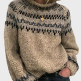 Magda | Pletený Svetr S Kulatým Výstřihem Elegantní Pohodlí