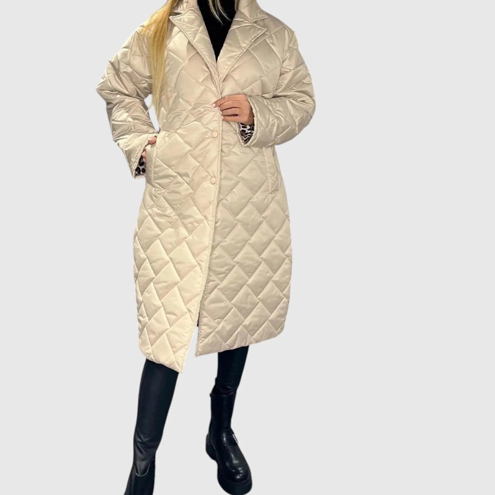 Lucie - Reverzibilní Prošívaný Kabát