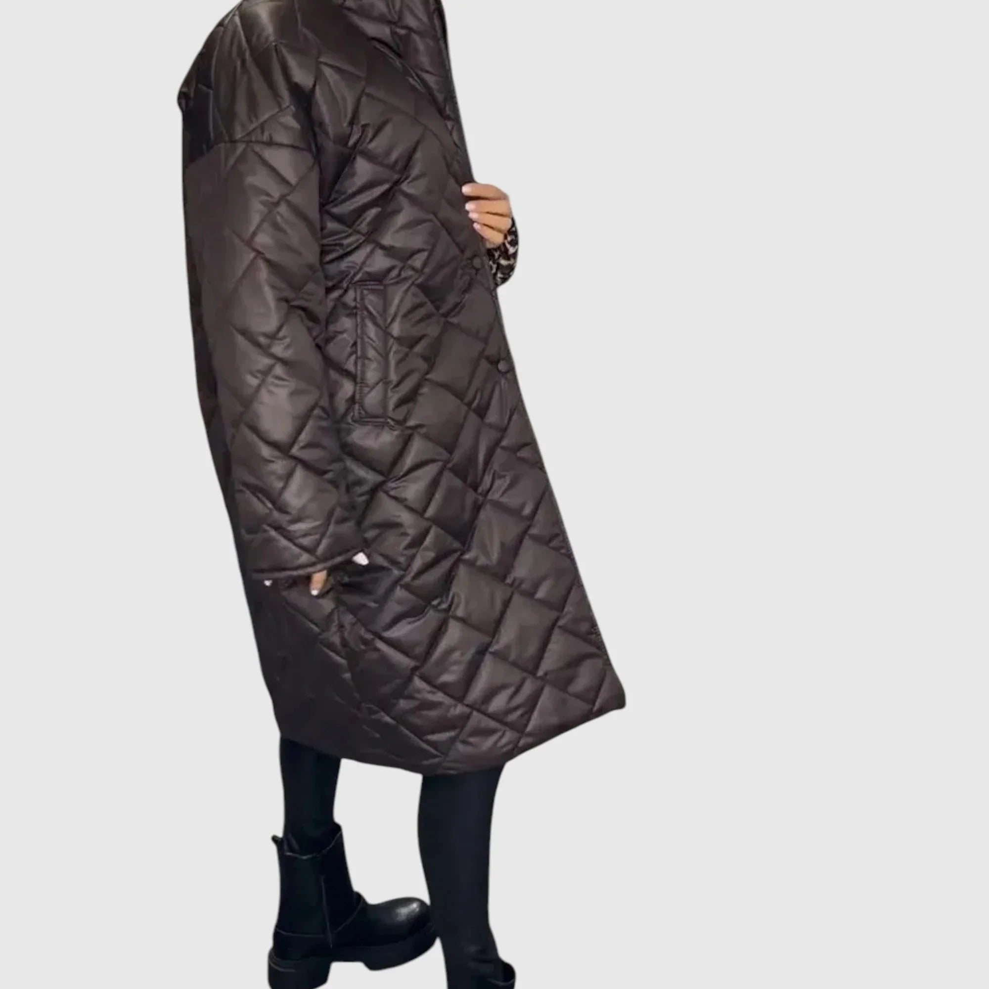 Lucie - Reverzibilní Prošívaný Kabát